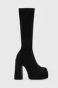črna Elegantni škornji Aldo Alodereria Ženski