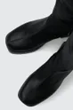 čierna Vysoké čižmy Aldo Moulin