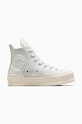 Converse sportcipő Chuck 70 Plus velúr bőr fehér A05259C