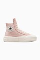 Tenisky Converse Chuck Taylor All Star Cruise semišová koža ružová A06142C