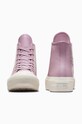 Obuv Kožené tenisky Converse Chuck Taylor All Star Lift A07130C fialová