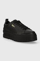 Кожаные кроссовки Puma Mayze Classic Wns 38420902 чёрный AW23