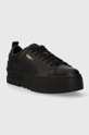 Kožené sneakers boty Puma Mayze Classic Wns černá