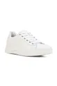 Δερμάτινα αθλητικά παπούτσια Geox D LAURESSA B λευκό