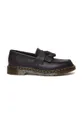 black Dr. Martens leather loafers Adrian Women’s