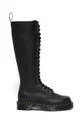 črna Usnjeni elegantni škornji Dr. Martens 1B60 Bex Ženski