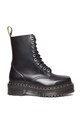 Δερμάτινα workers Dr. Martens 1490 Quad Squared 5-8 cm μαύρο DM31147001