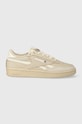 Reebok sneakersy skórzane skóra zamszowa beżowy IE1602.100033095