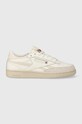 Reebok sneakersy skórzane płaska beżowy IE1603.100033096