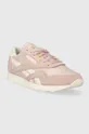 Reebok sneakers in camoscio Classic Nylon rosa