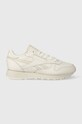 Reebok sneakers din piele Classic Leather textil bej IG9482.100034438
