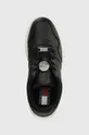 чорний Шкіряні кросівки Tommy Jeans TJW RETRO BASKET FLATFORM CHARM