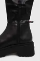 Čizme Tommy Jeans TJW OVER THE KNEE BOOTS crna