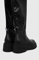 Obuwie Tommy Jeans kozaki TJW OVER THE KNEE BOOTS EN0EN02254 czarny