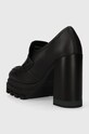 Încălțăminte Tommy Jeans pantofi de piele TJW LOAFER PUMP EN0EN02257 negru