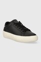 Kožené tenisky Tommy Jeans TJW NEW CUPSOLE LEATH LC EN0EN02273 černá AW23