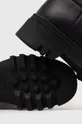 črna Usnjeni elegantni škornji Tommy Jeans TJW FASHION HIGH SHAFT