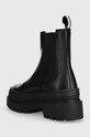 Взуття Шкіряні черевики Tommy Jeans TJW CHELSEA FOXING BOOT EN0EN02289 чорний