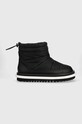 Tommy Jeans śniegowce TJW PADDED FLAT BOOT tekstylny czarny EN0EN02292