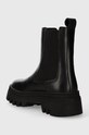 Încălțăminte Tommy Jeans ghete chelsea de piele TJW FASHION CHELSEA EN0EN02295 negru