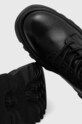 Kožené workery Tommy Jeans TJW FASHION LACE UP čierna EN0EN02296