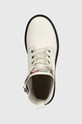 Tommy Jeans workery skórzane TJW BOOT ZIP UP biały EN0EN02305