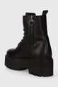 Obuwie Tommy Jeans workery skórzane TJW BOOT ZIP UP EN0EN02305 czarny