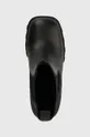 чорний Шкіряні черевики Tommy Jeans TJW HIGH HEEL CHELSEA
