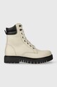 Черевики Tommy Jeans TJW LACE UP BOOT без утеплення бежевий EN0EN02314