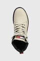 Черевики Tommy Jeans TJW LACE UP BOOT бежевий EN0EN02314