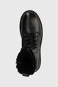 чорний Шкіряні черевики Tommy Jeans TJW URBAN BOOT TUMBLED LTR WL