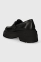 Обувь Кожаные мокасины Tommy Jeans TJW CHUNKY LOAFER EN0EN02320 чёрный