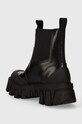 Взуття Черевики Tommy Jeans TJW CHUNKY CHELSEA MIX MATERIAL EN0EN02375 чорний