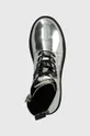 argento Tommy Jeans stivaletti alla caviglia TJW FLATFORM ZIP UP METALLIC