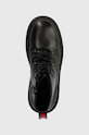 Tommy Jeans workery skórzane TJW LACE UP BOOT CHUNKY czarny EN0EN02404