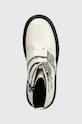 Кожаные полусапожки Tommy Jeans TJW CHUNKY BOOT HARDWARE белый EN0EN02443