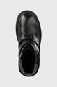 Шкіряні черевики Tommy Jeans TJW CHUNKY BOOT HARDWARE чорний EN0EN02443