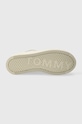 Δερμάτινα αθλητικά παπούτσια Tommy Jeans TJW FLATFORM MAT MIX EN0EN02538 μπεζ