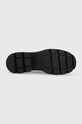 Calvin Klein Jeans mokasyny skórzane CHUNKY COMBAT LOAFER WN YW0YW01120 czarny