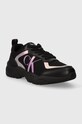 Calvin Klein Jeans sneakersy RETRO TENNIS HYPER MESH WN YW0YW01141 czarny AW23