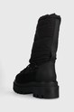 Obuwie Calvin Klein Jeans śniegowce FLATFORM SNOW BOOT NYLON WN YW0YW01146 czarny
