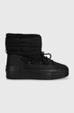 Calvin Klein Jeans śniegowce BOLD VULC FLATF SNOW BOOT WN ocieplane czarny YW0YW01181