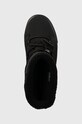 Sněhule Calvin Klein Jeans BOLD VULC FLATF SNOW BOOT WN černá YW0YW01181