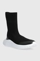 Calvin Klein Jeans sneakersy EVA RUNNER SOCK KNIT WN YW0YW01204 czarny AW23