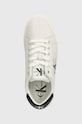 Calvin Klein Jeans sneakersy skórzane CLASSIC CUPSOLE LACEUP LTH WN biały YW0YW01269