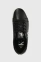 μαύρο Δερμάτινα αθλητικά παπούτσια Calvin Klein Jeans CLASSIC CUPSOLE LACEUP LTH WN CLASSIC CUPSOLE LACE UP