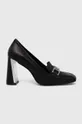чорний Шкіряні туфлі Karl Lagerfeld MASQUE Жіночий