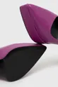 фіолетовий Шкіряні туфлі Karl Lagerfeld SOIREE PLATFORM