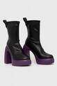 Karl Lagerfeld bokacsizma ASTRAGON HI KL33750.F0R fekete AW23