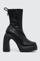 Karl Lagerfeld botine ASTRAGON HI peste 8 cm negru KL33750.F0X